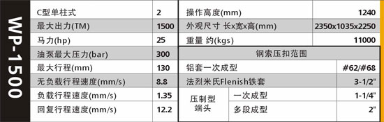 压套机WP-1500