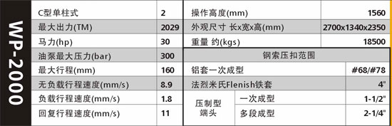 压套机WP-2000